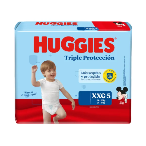 PAÑAL NIÑO TALLA XXG X 20 (HUGGIES)